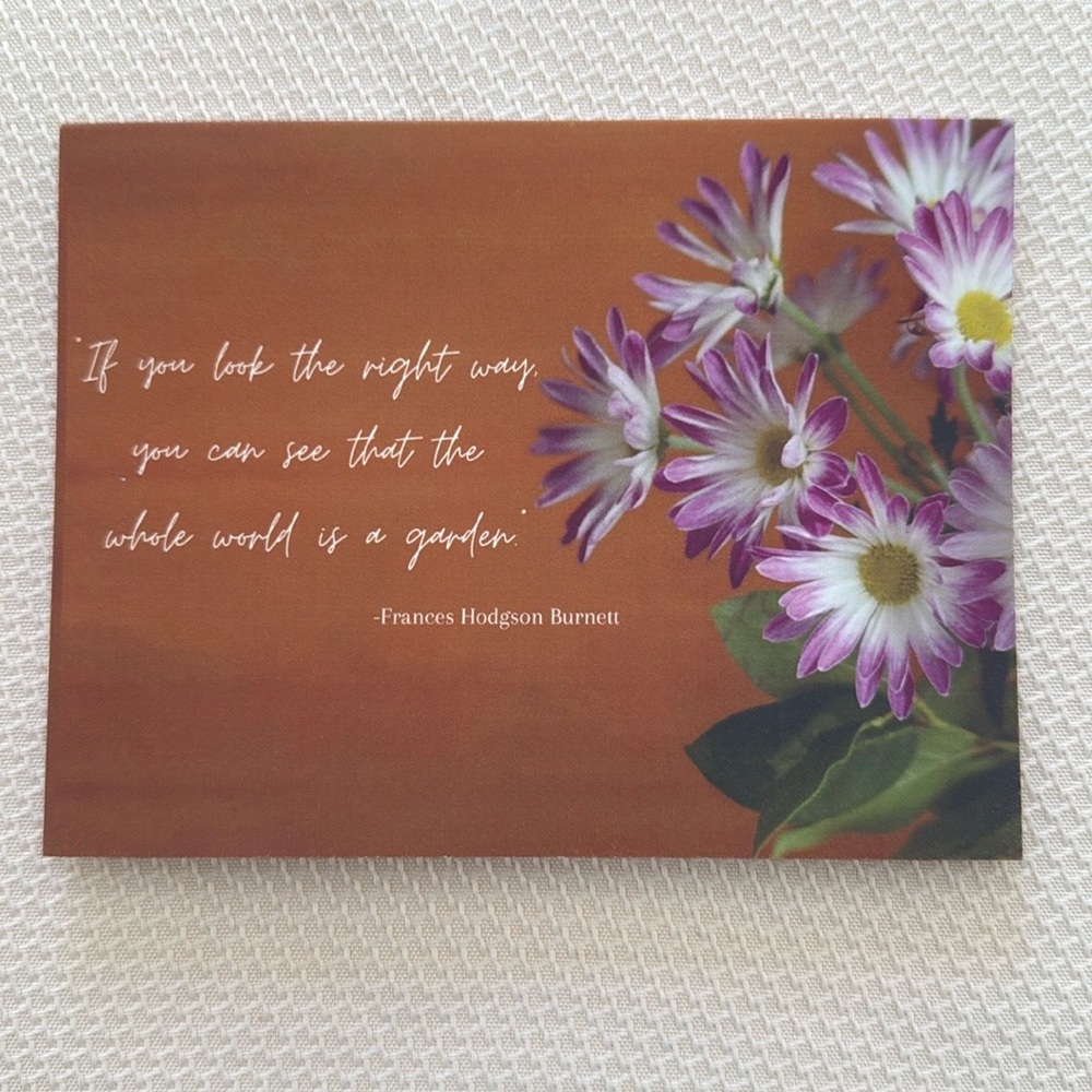 Mums Note Card
